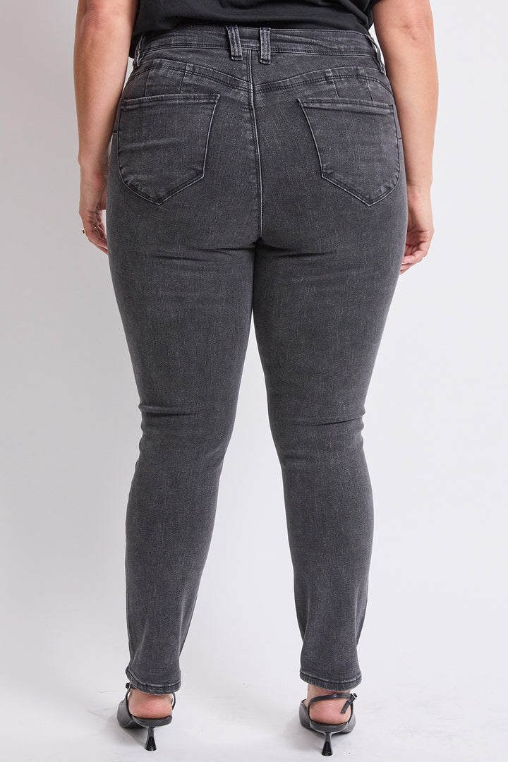 Jean skinny curve confidence Faded black (28 po)