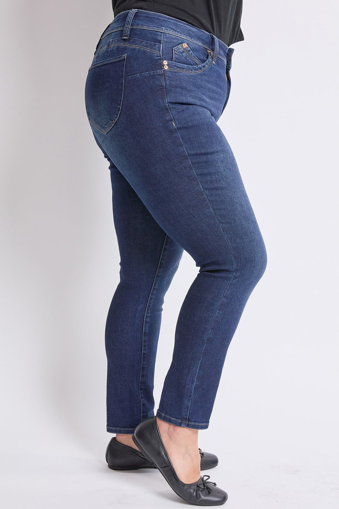 Jean Skinny Curve Confidence Blue Black (28 in)