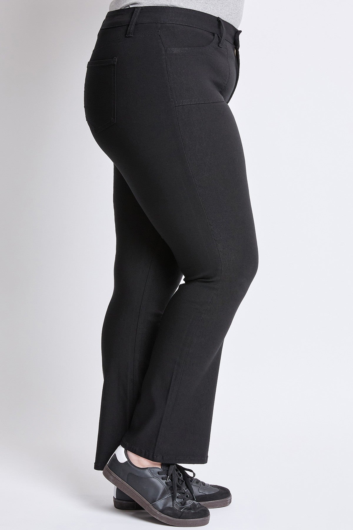 (32 po) Pantalon bootcut ultra stretch - noir