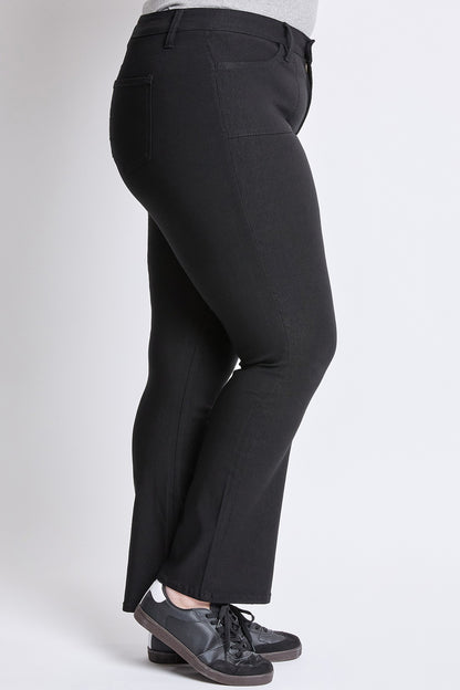 (32 po) Pantalon bootcut ultra stretch - noir