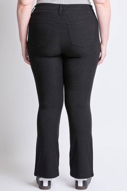 (32 po) Pantalon bootcut ultra stretch - noir