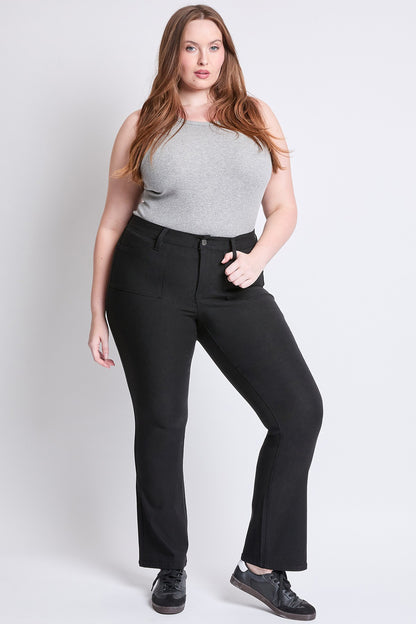 (32 po) Pantalon bootcut ultra stretch - noir