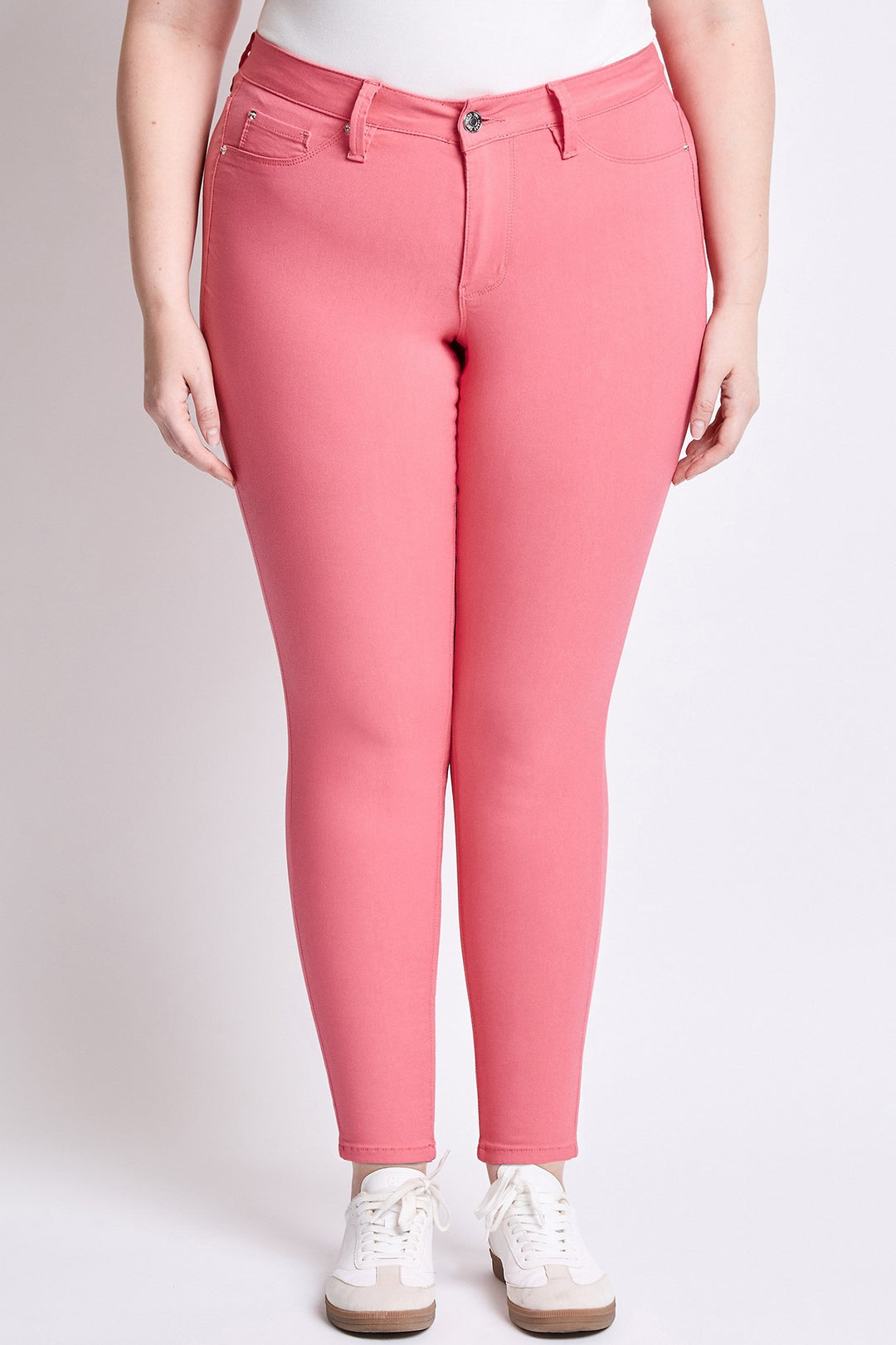 Pantalon ultra stretch - Corail