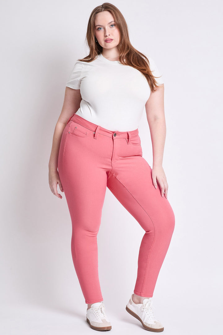 Pantalon ultra stretch - Corail