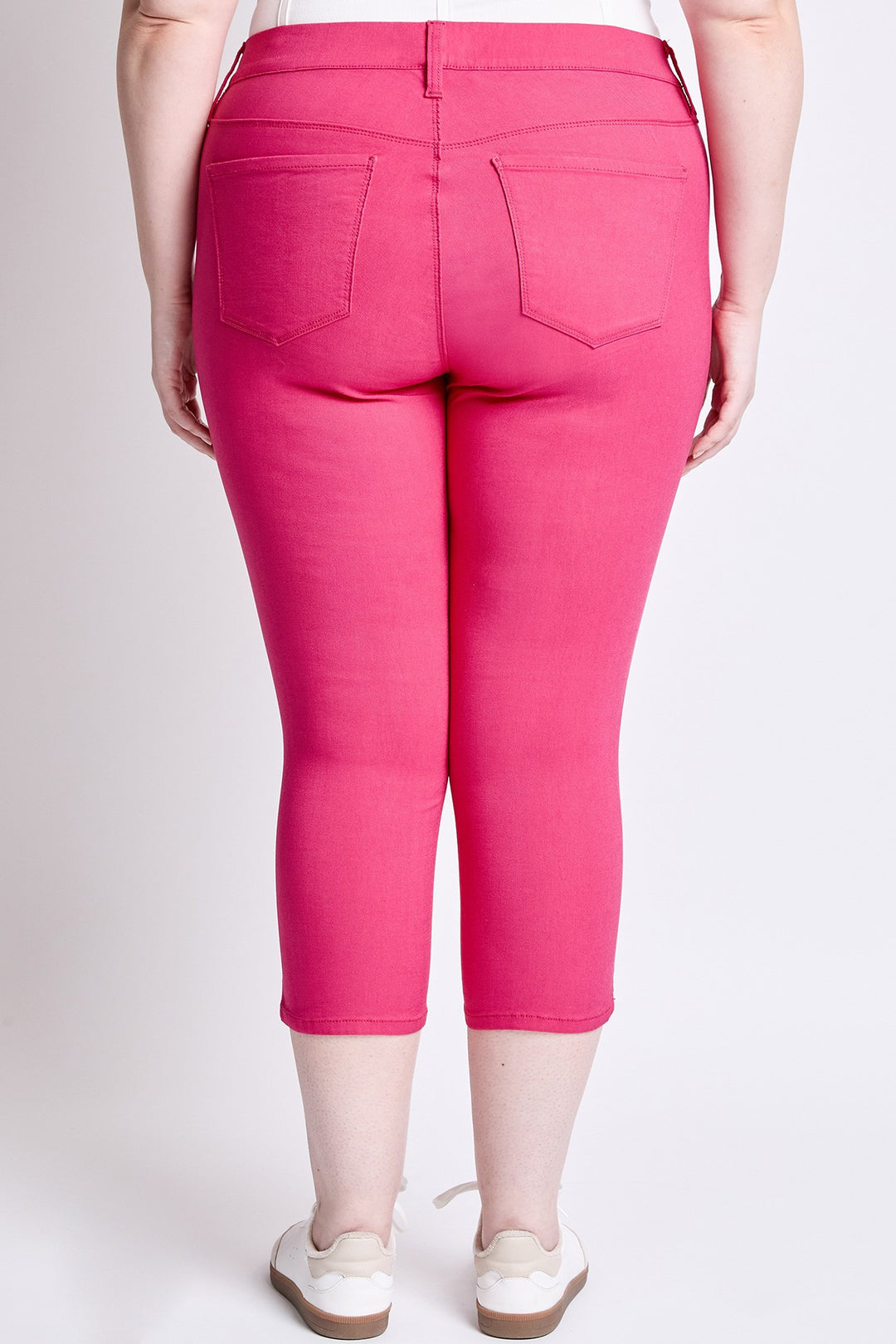 TAILLE MOYENNE - Capri ultra stretch sans bouton - French pink (23 po)