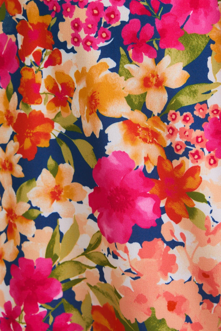 La robe jardin de fleurs - 100% extensible