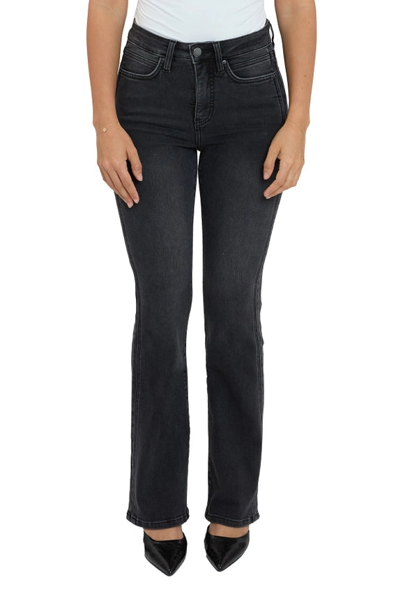 Jean bootcut Mia - Noir charbon