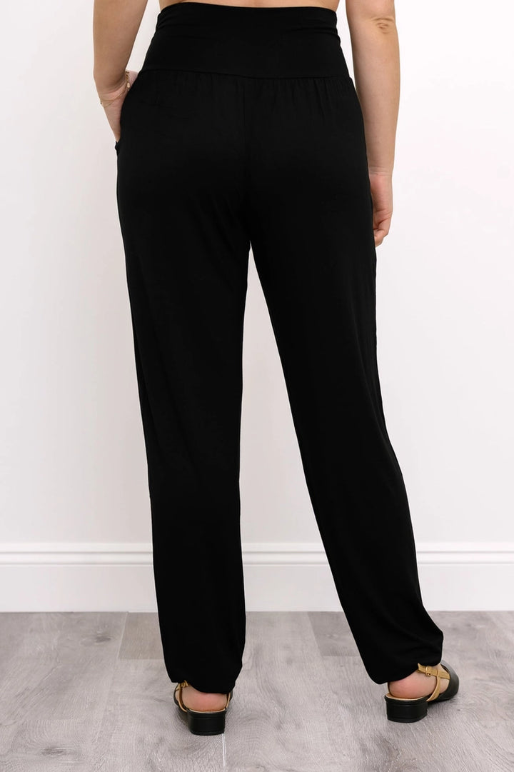 Pantalon Claire - Bamboo/Lycra - Noir