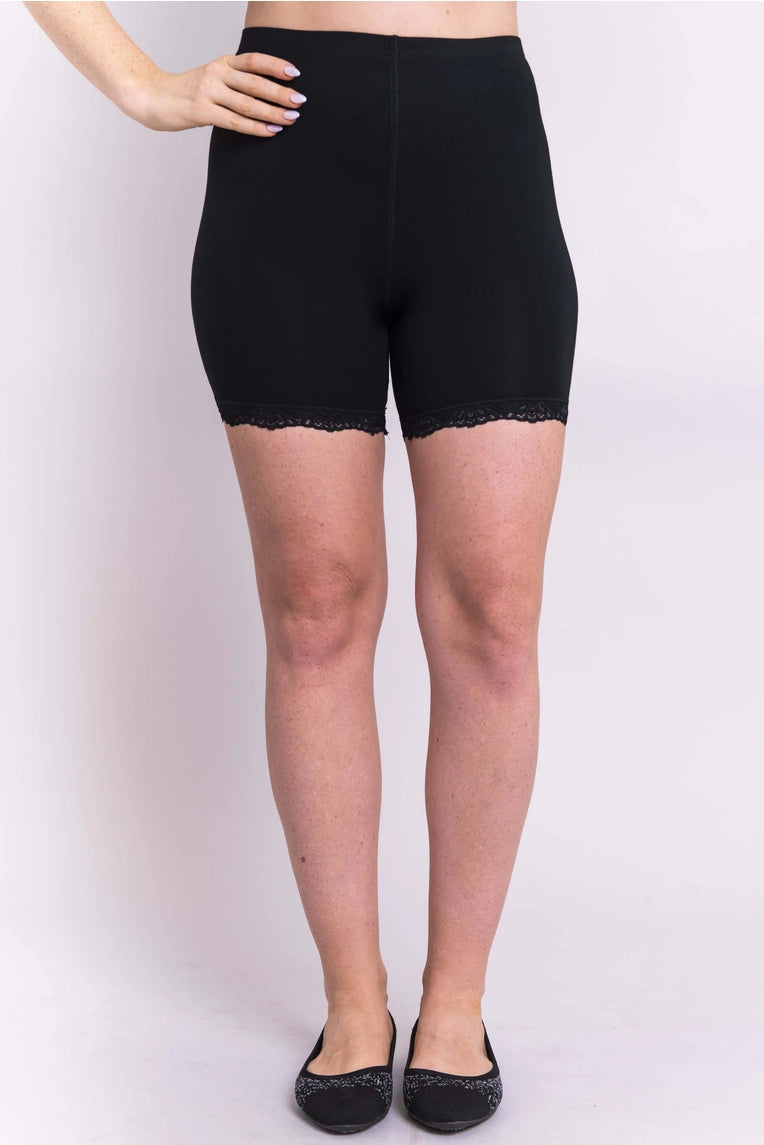 Short anti-frottement en bambou - Noir
