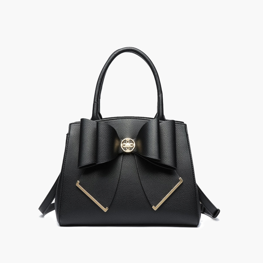Sac Poppy Bowtie - Noir
