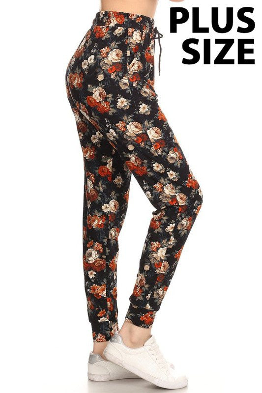 TAILLE HAUTE - Jogger pyjama - Floral
