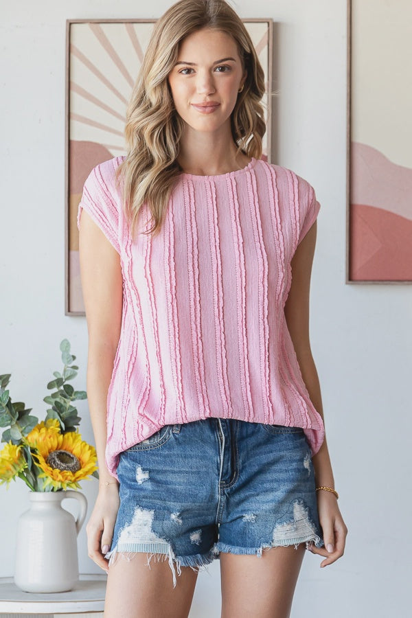 Blouse Megan - Rose