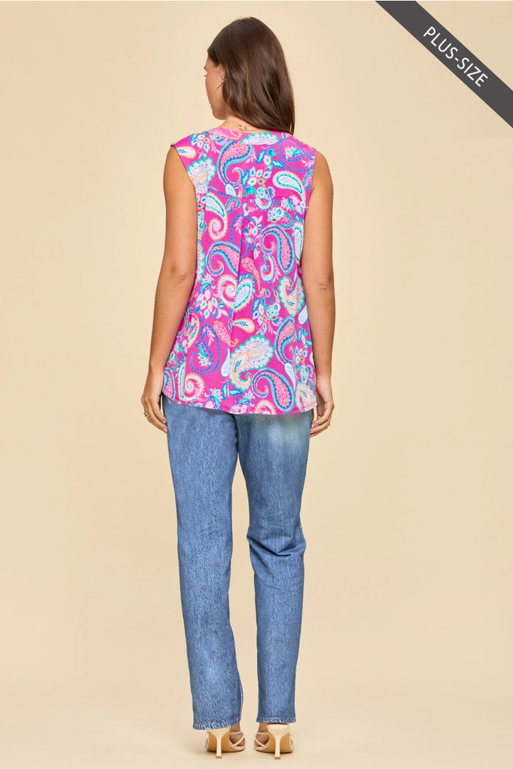 Camisole Lizzy rose paisley