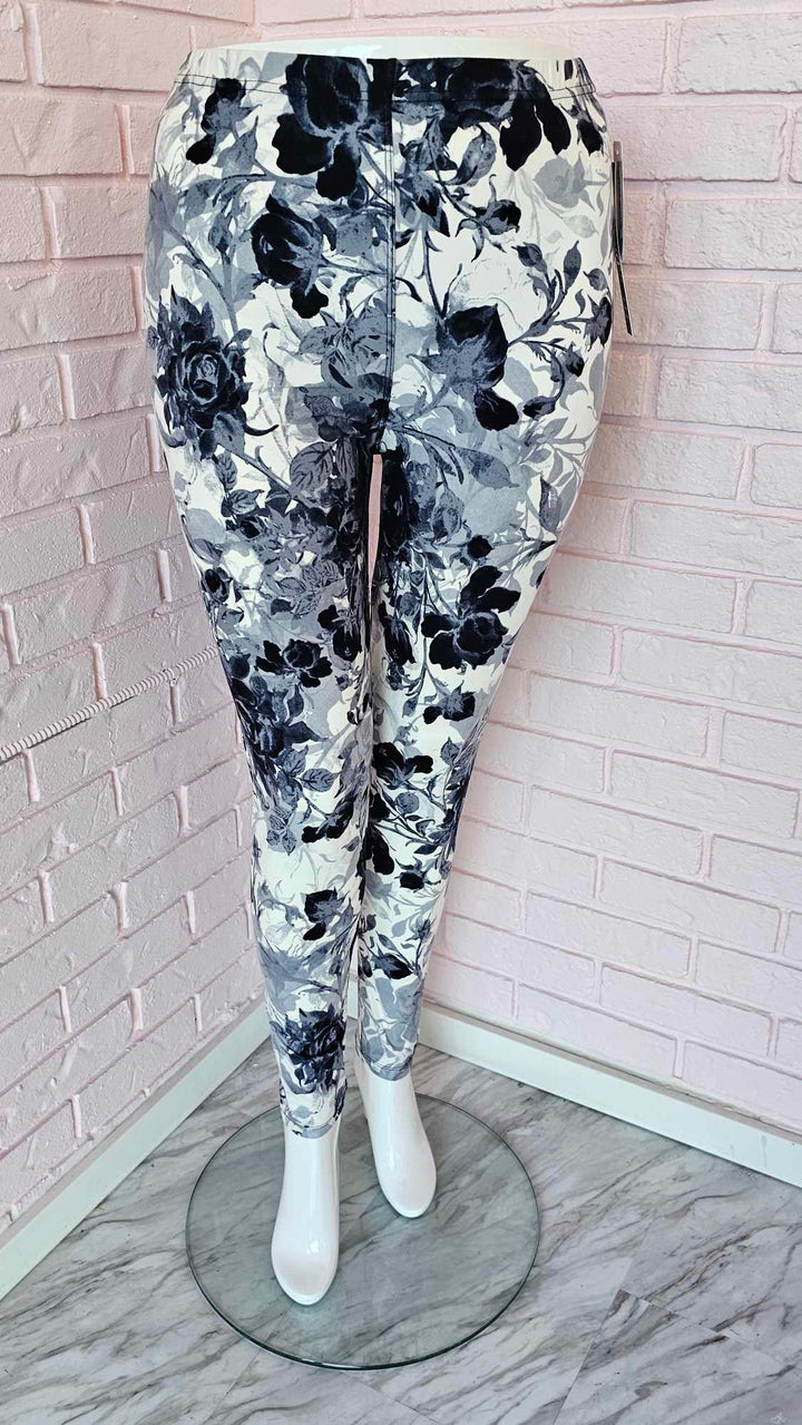 Legging à motifs floraux #1