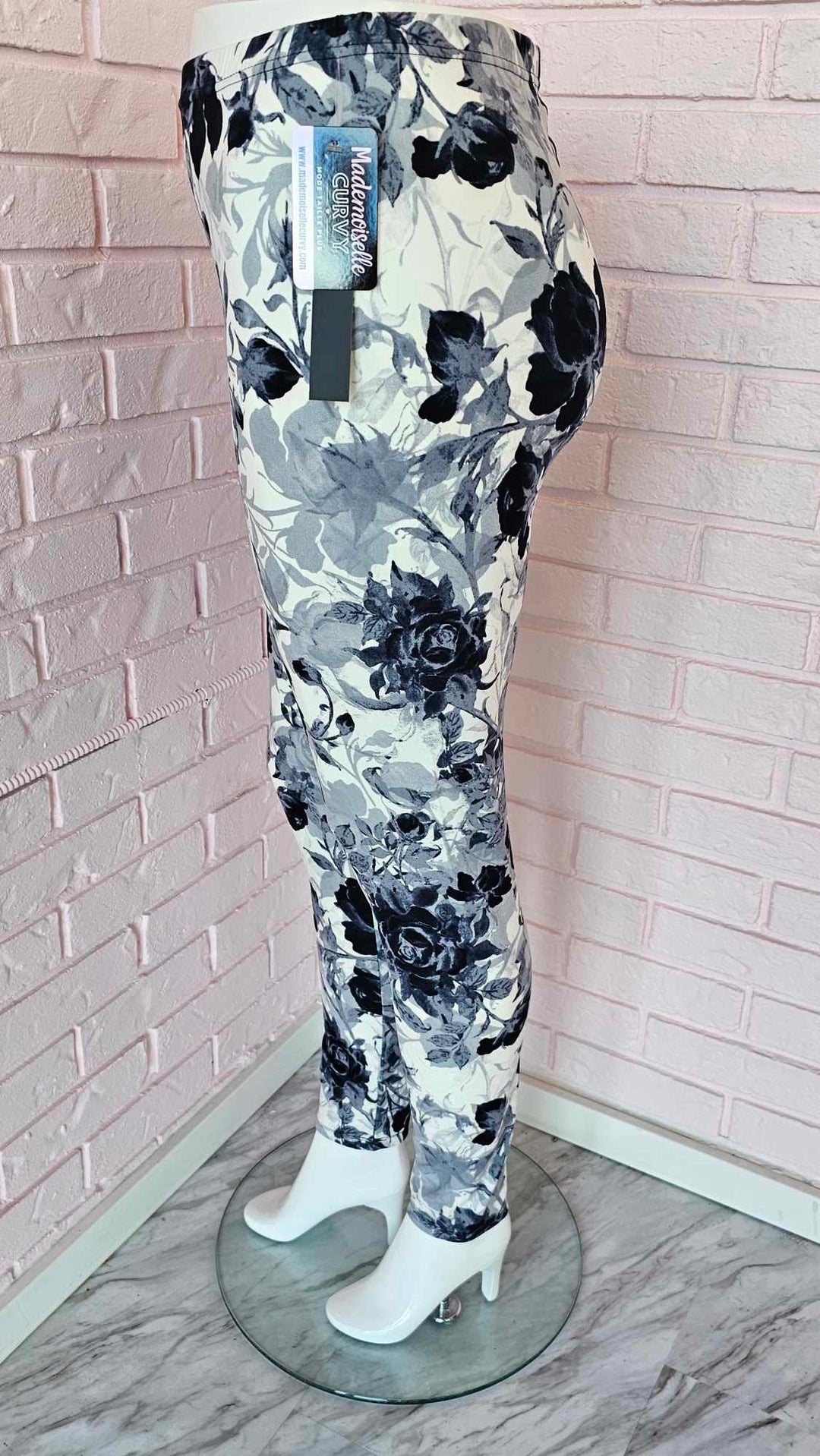 Legging à motifs floraux #1