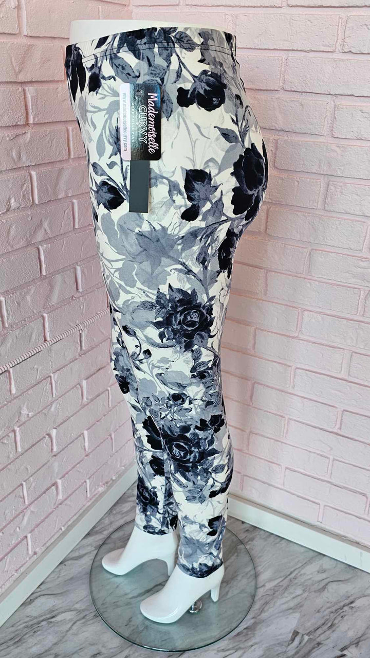Legging à motifs floraux #1