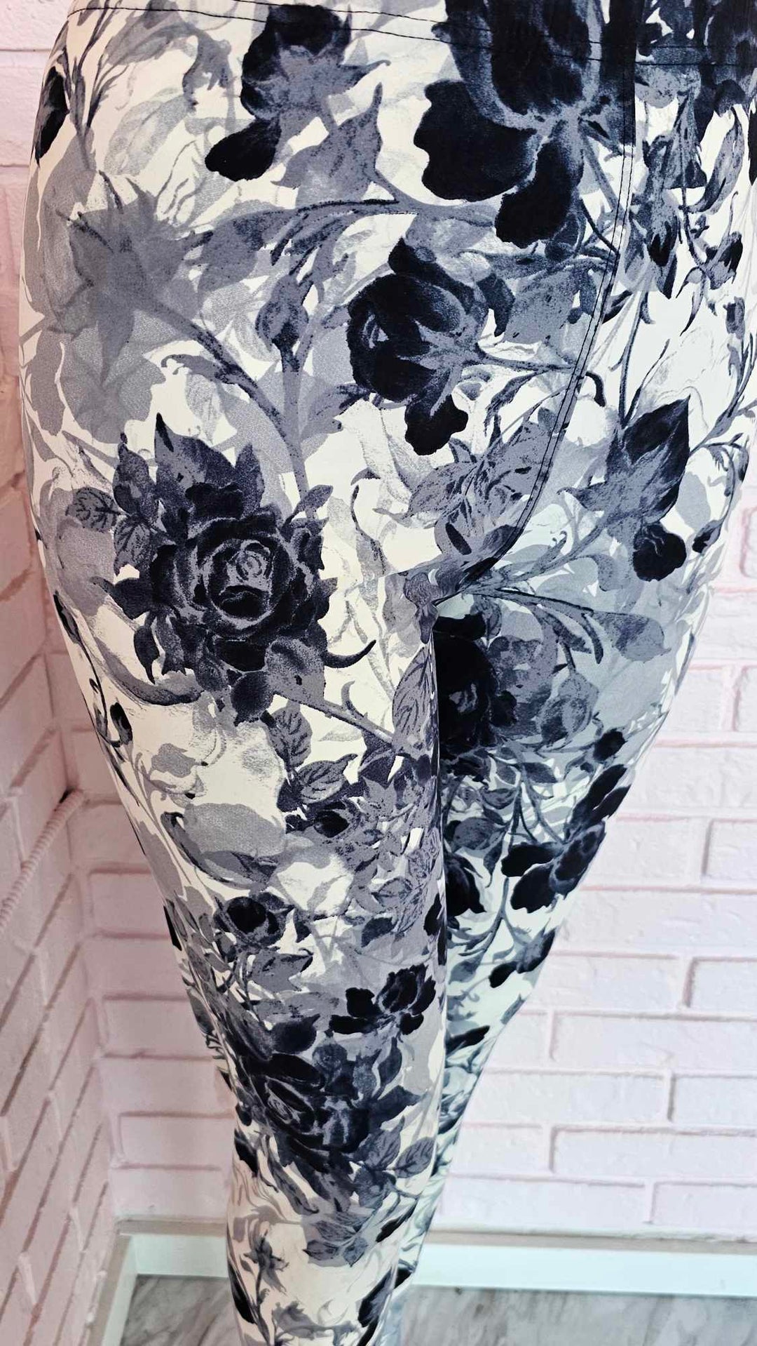 Legging à motifs floraux #1