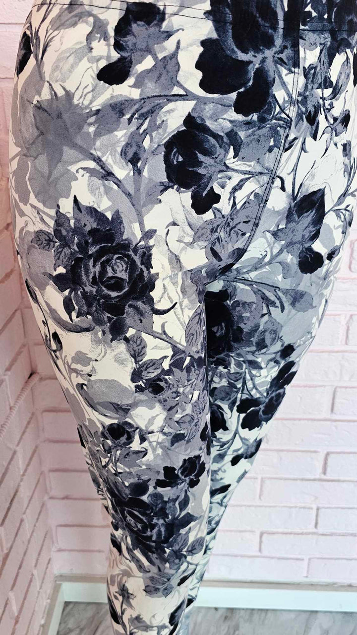 Legging à motifs floraux #1