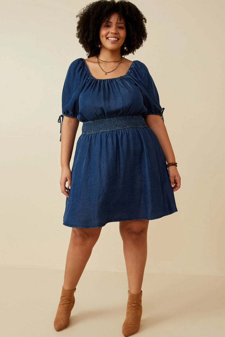 Robe denim Tencel