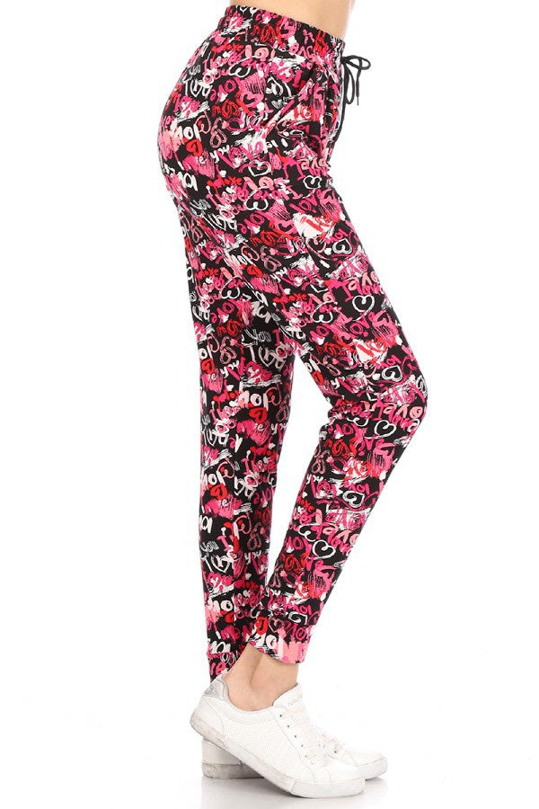 Jogger pajamas - love