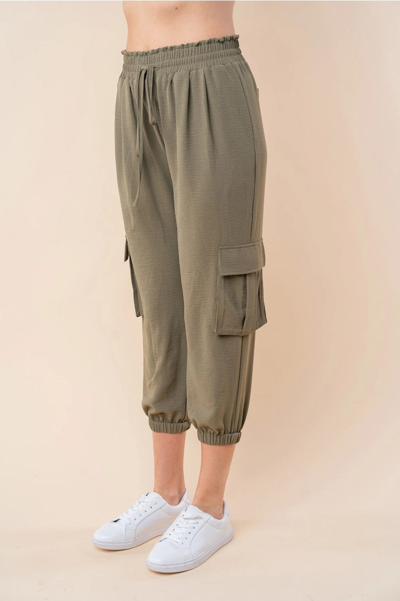 Pantalon jogger Billie - Olive