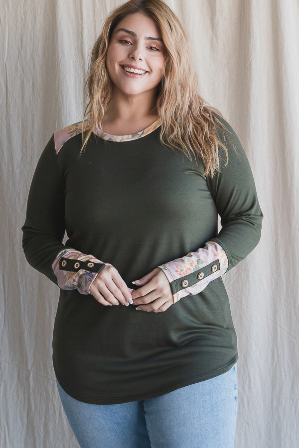 Haut April - Olive