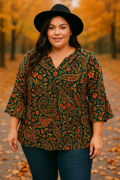 Blouse Lizzy à manches cloches #33