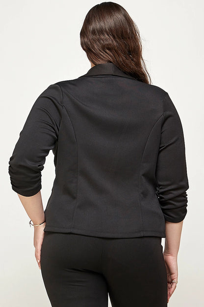 The perfect little blazer 100% stretch (black)