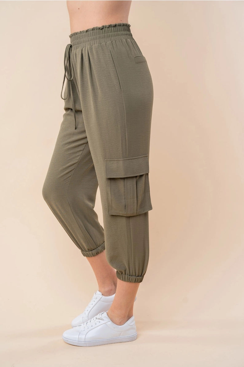 Pantalon jogger Billie - Olive