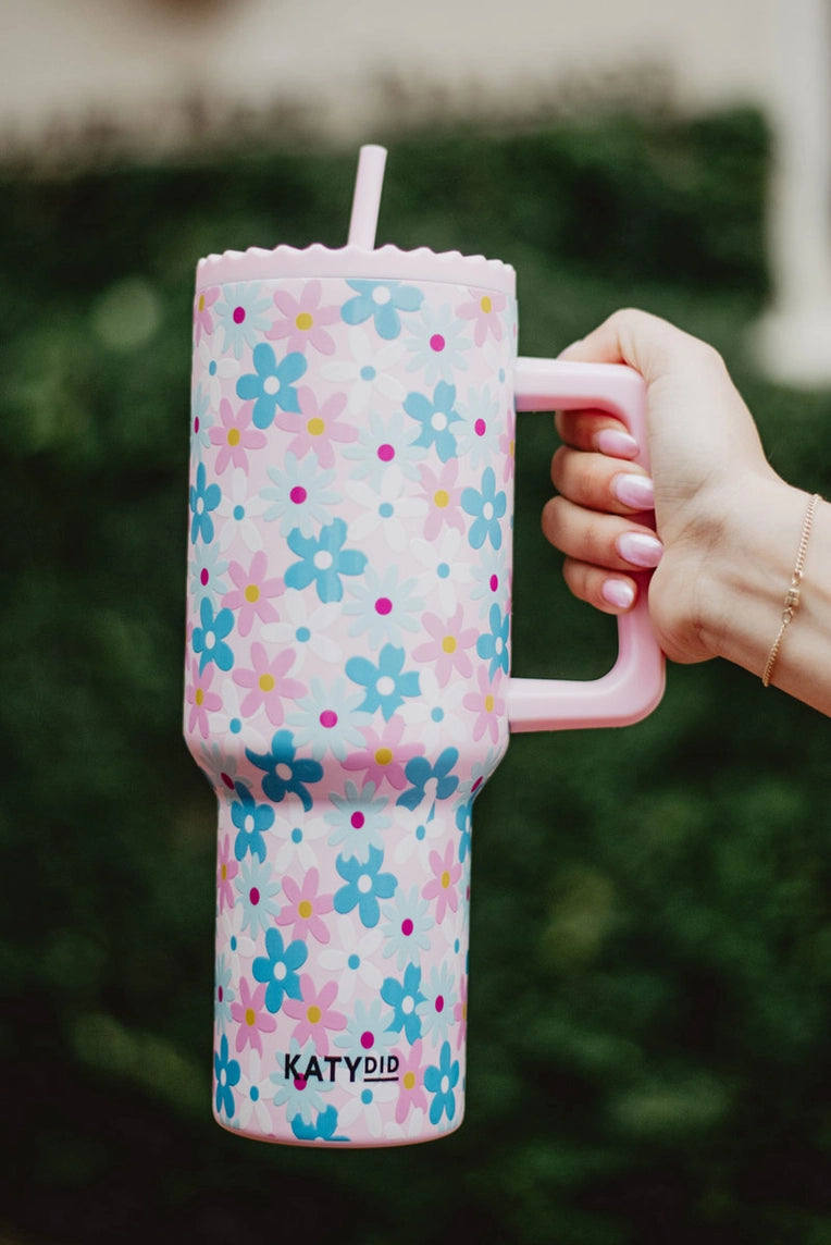Tumbler Dainty Florals 38 oz