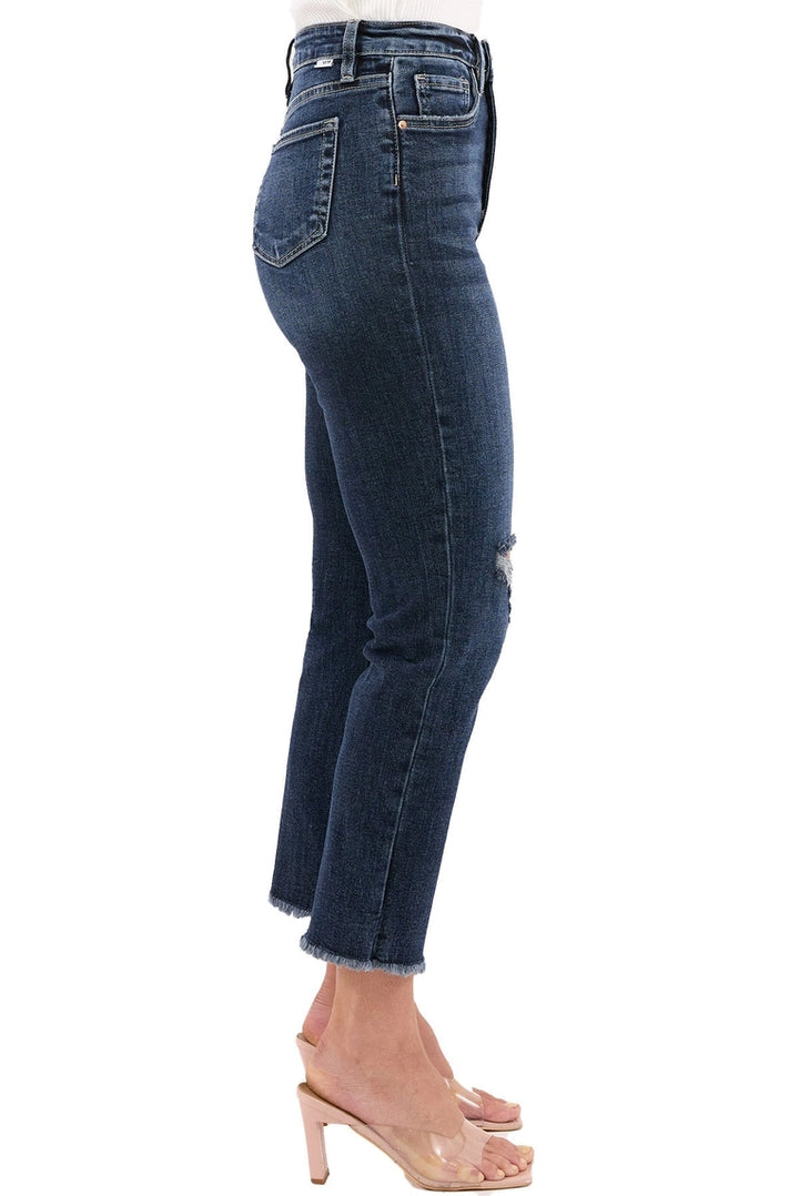 Jean droit Sweet Curve - Dark
