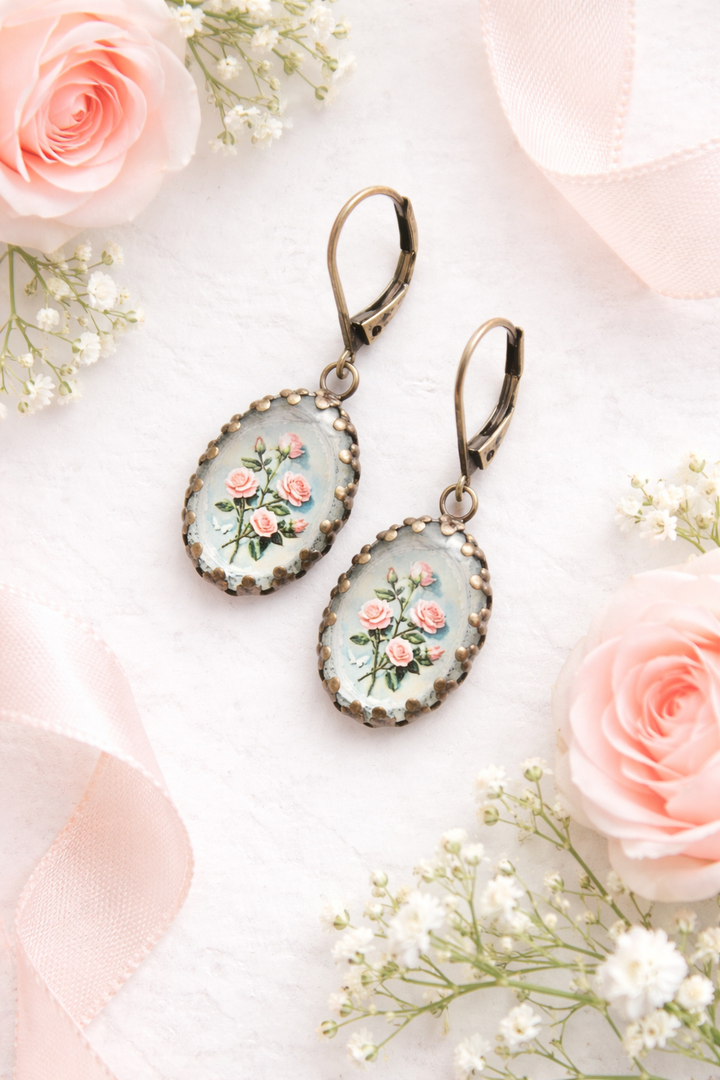Boucles d’oreilles Rosalie Vintage