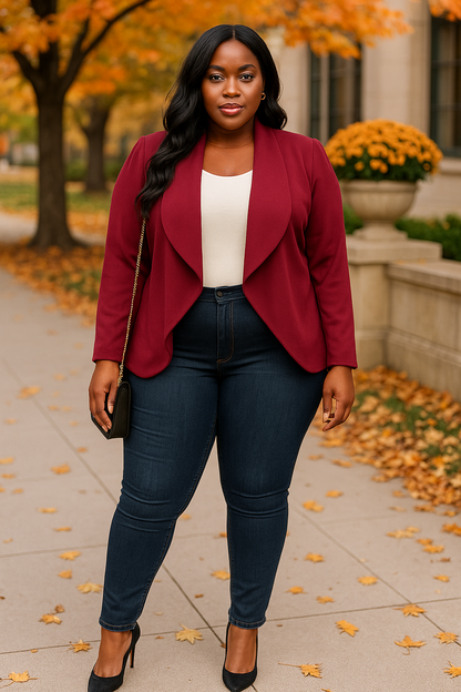 Jacket Ariane - Burgundy