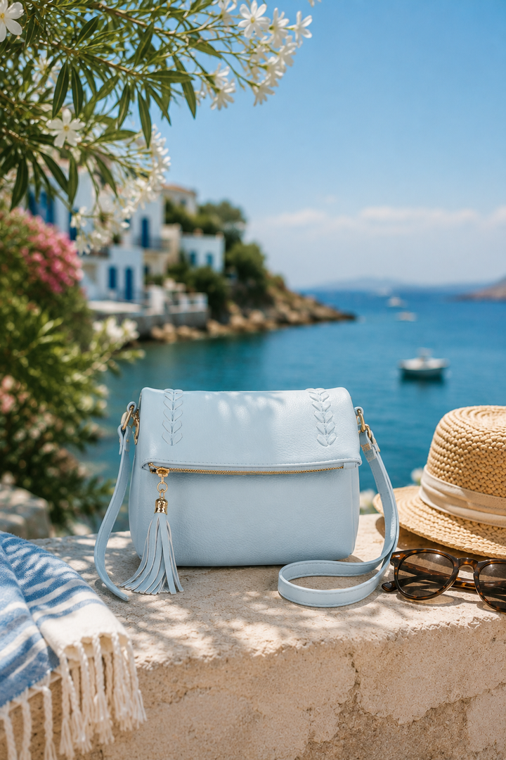Sac bandoulière Celeste - Bleu poudre