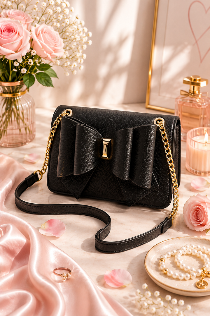 Sac bandoulière Jane - Noir
