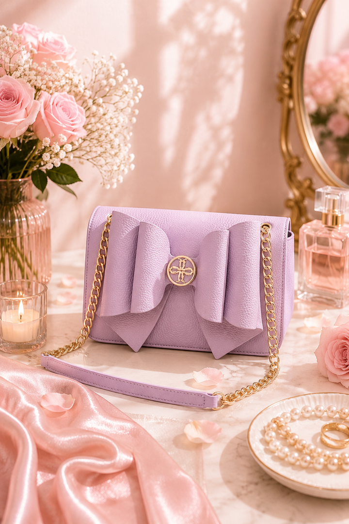 Sac bandoulière Scarlett Bowtie
