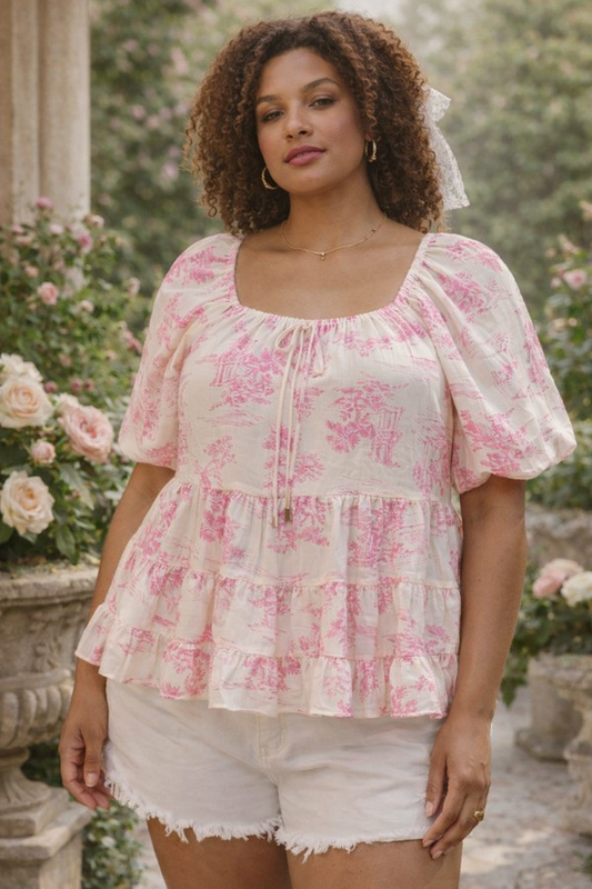 Blouse Jardin Secret