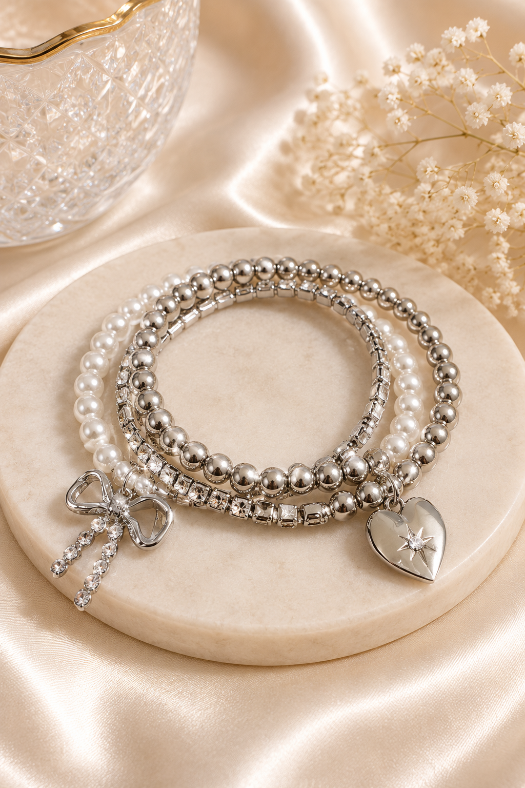 Bracelet Éclat Argenté