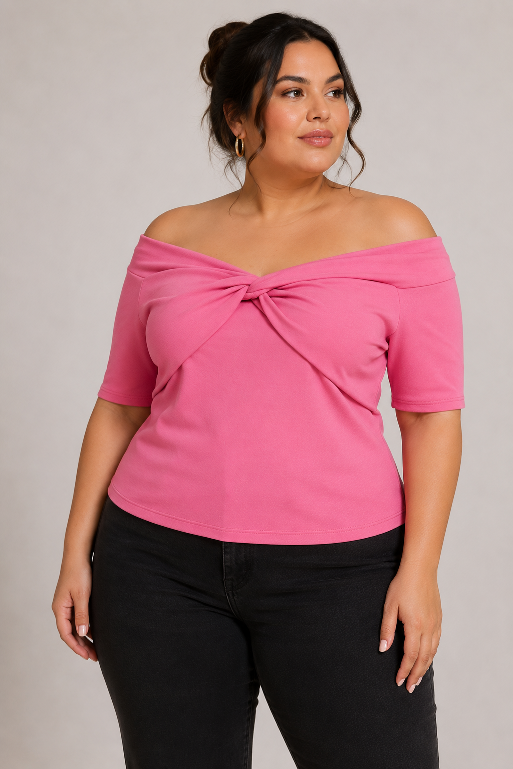 Haut Twist Riviera - Rose