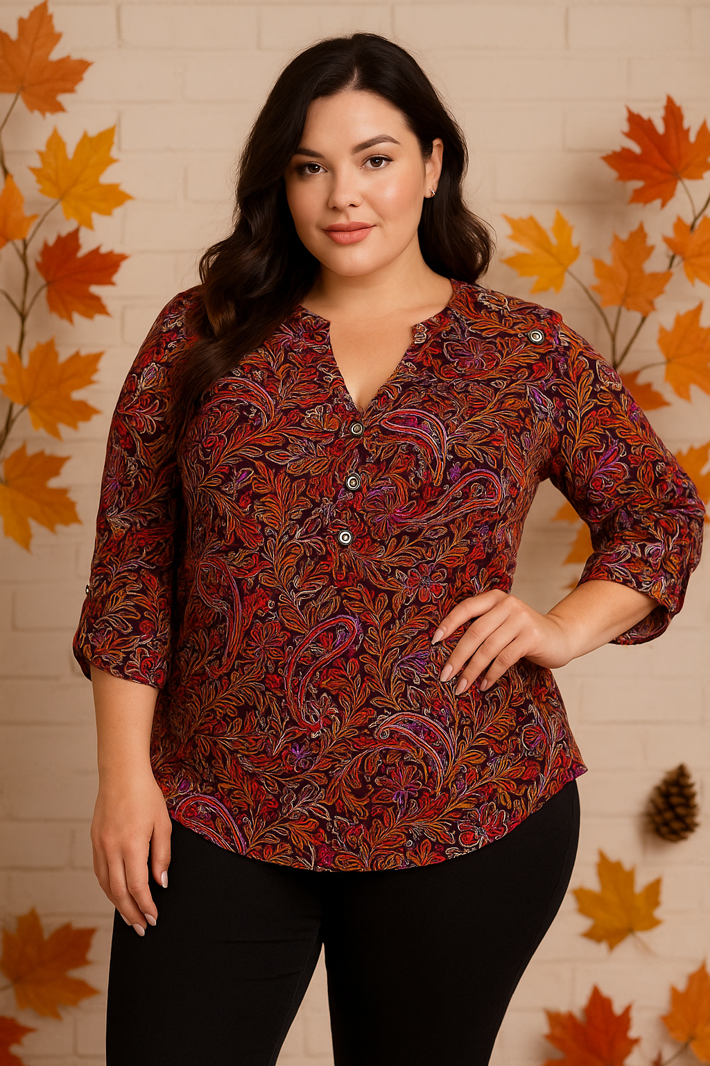 Blouse infroissable Keila