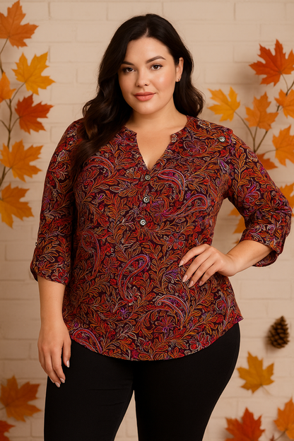 Blouse infroissable Keila