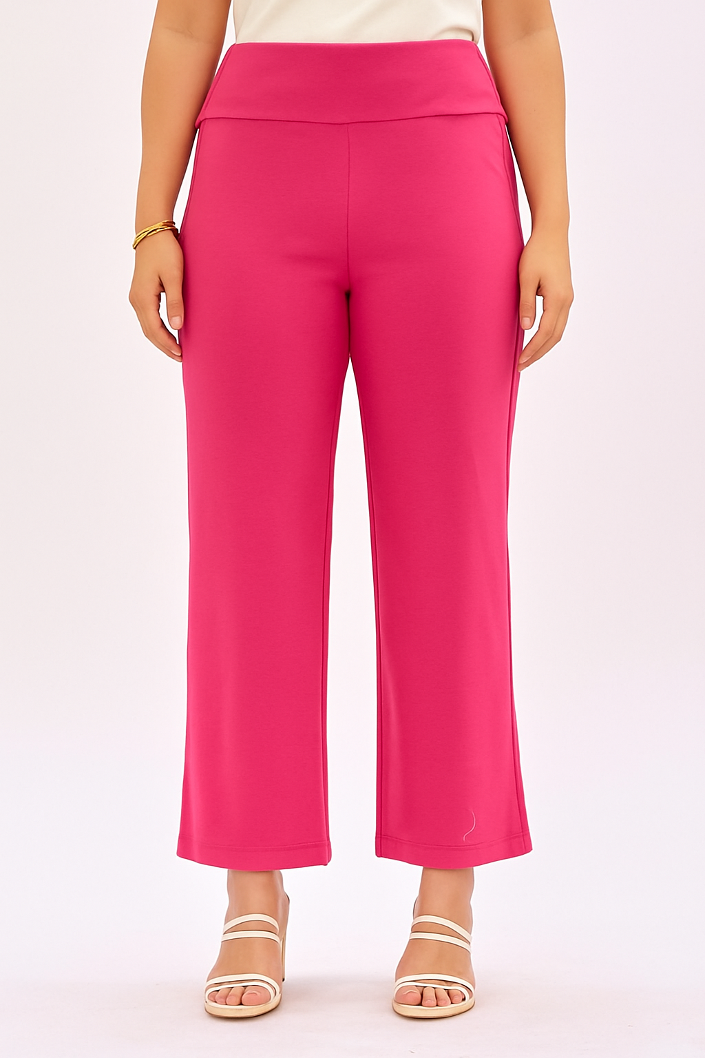 PRESALE - Straight leg versatile fuschia pants (29 in)