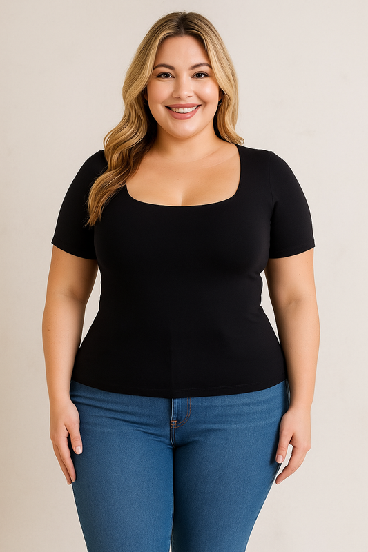Sunny seamless t-shirt (black)