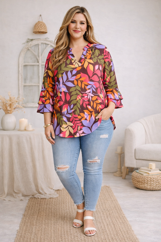 Blouse Lizzy à manches cloches #34