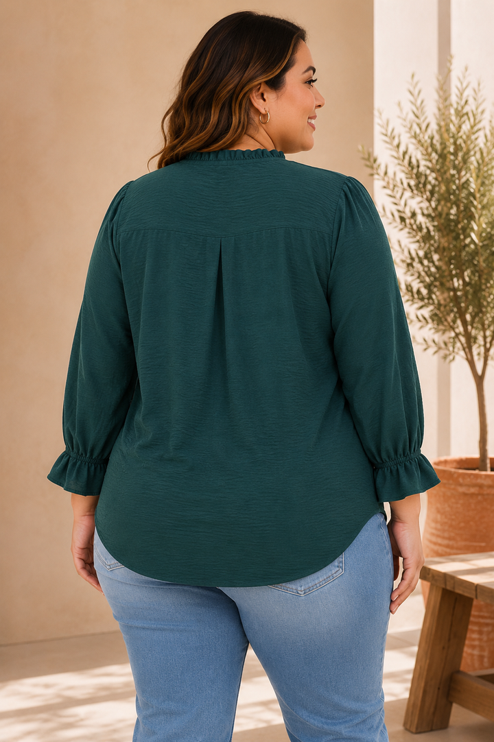 PRÉVENTE - Blouse So Chic - Vert chasseur