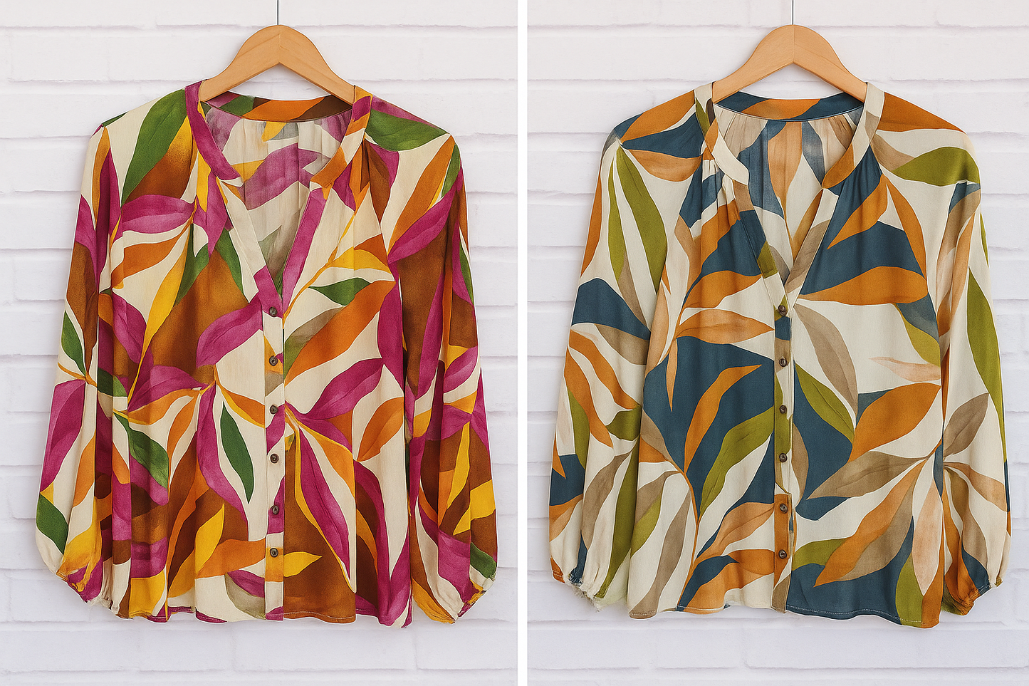 Blouse Amandine - Magenta