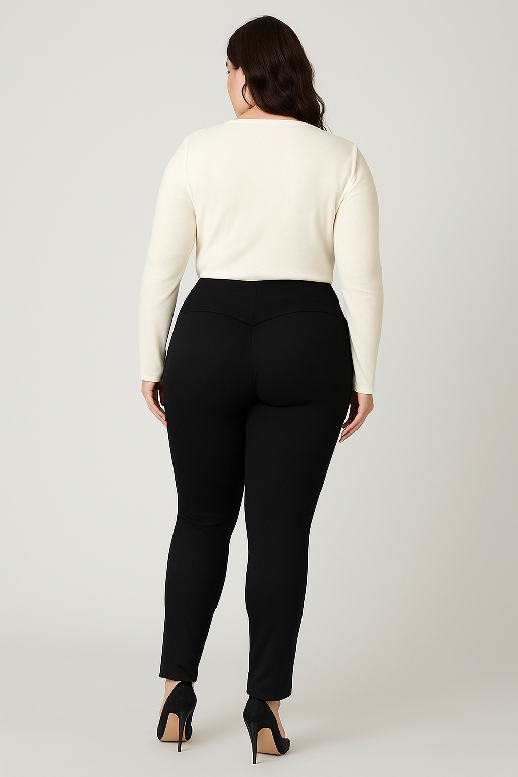 Pantalon Sculptant skinny - Noir
