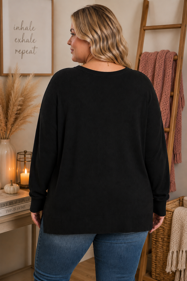 PRÉVENTE - Pull Comfy Chic - Gris pâle