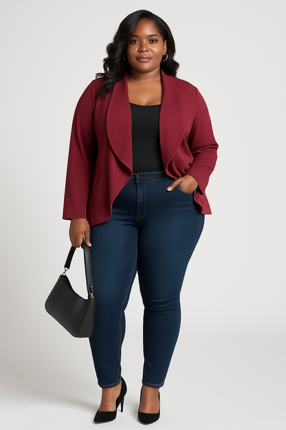 Jacket Ariane - Burgundy