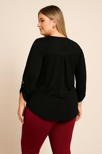 Tunique Lizzy - Noir